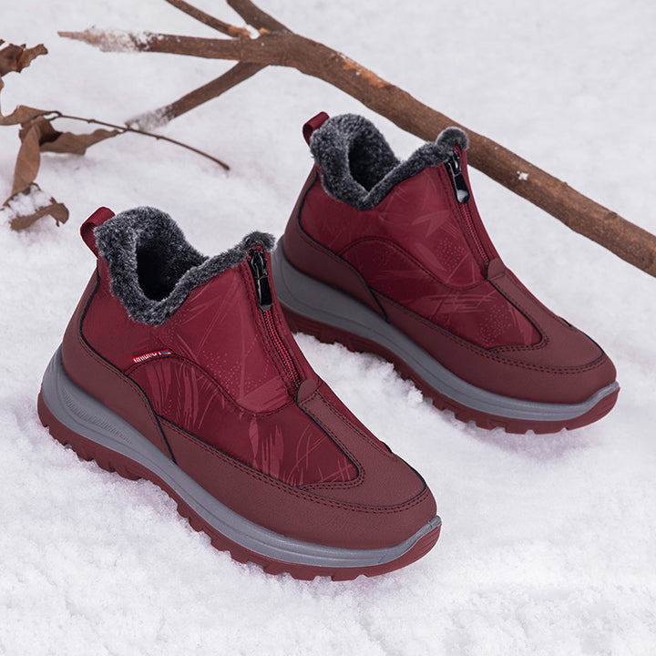 Damen Thermo-Winterstiefel mit wasserabweisendem Obermaterial und kuscheligem Innenfutter Drune