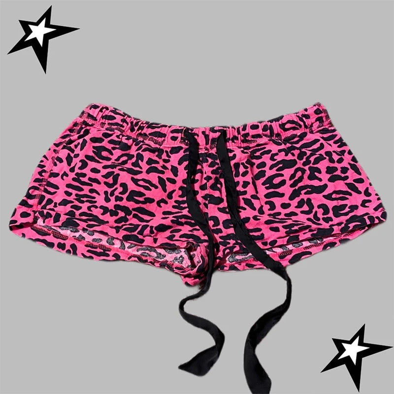 Damen Baumwoll-Boxershorts mit Totenkopf-Muster Drune
