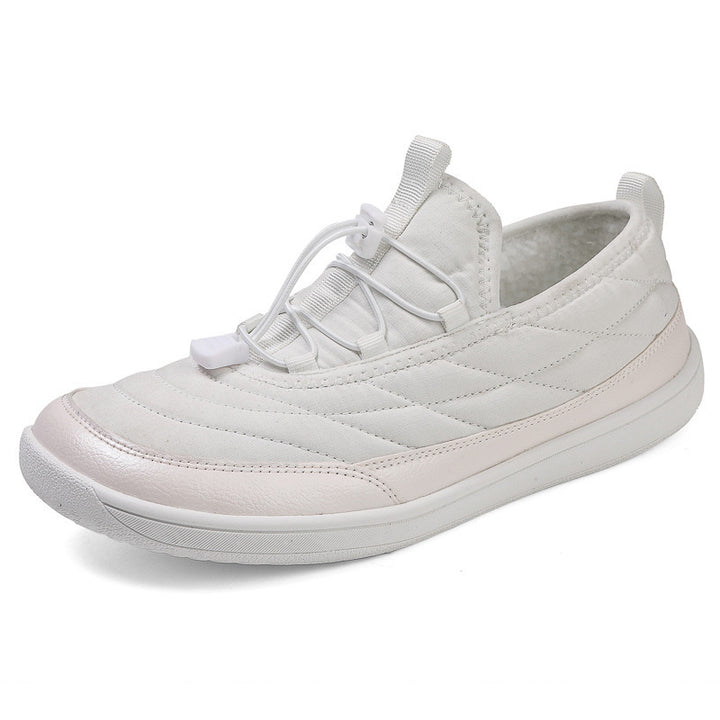 Damen nan gesteppter Schlupfsneaker mit Fleecefutter und Schnellzugverschluss Drune