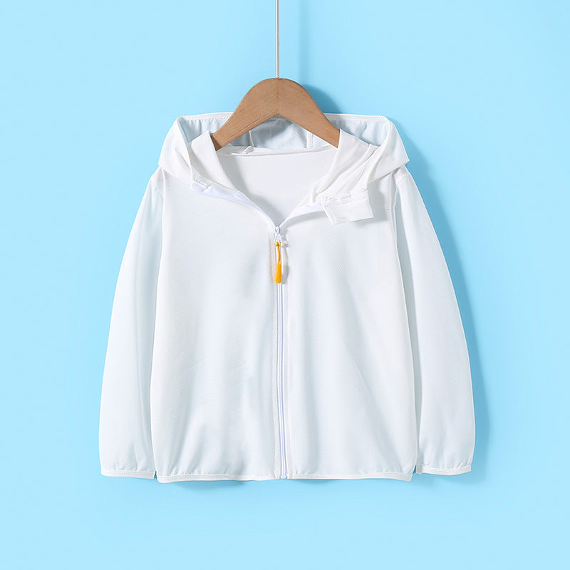Unisex nan leichte UV-Schutz Kapuzenjacke mit durchgehendem Reißverschluss und atmungsaktivem Meshfutter Drune