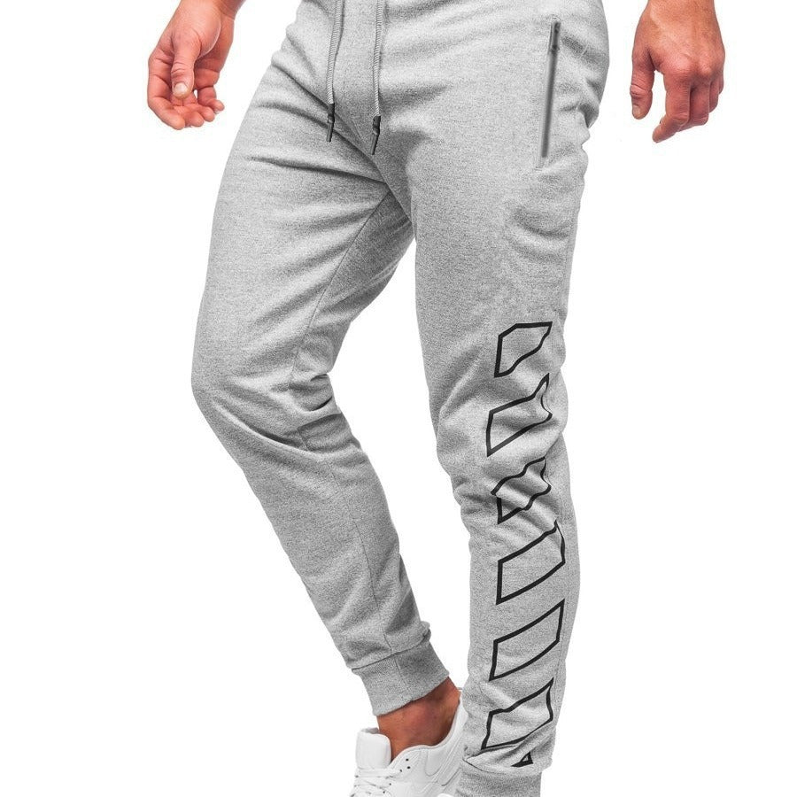 Herren Sportliche Jogginghose mit modernem Design und Seitentaschen Drune