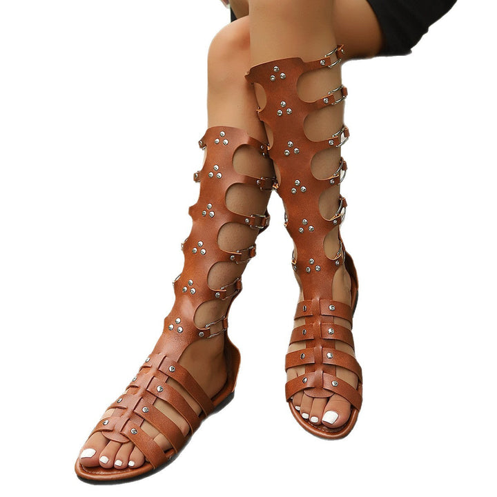 Damen Gladiator Sandalen Drune