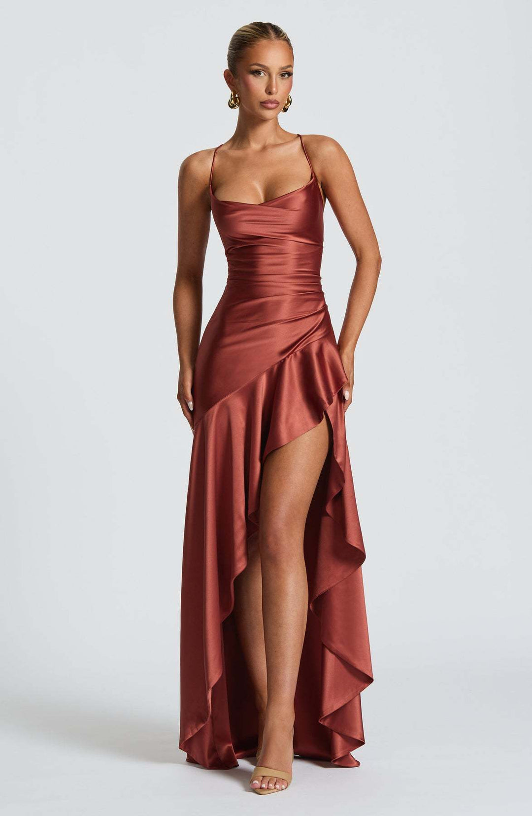 Drune | Unregelmäßiges Kleid mit Hosenträgern