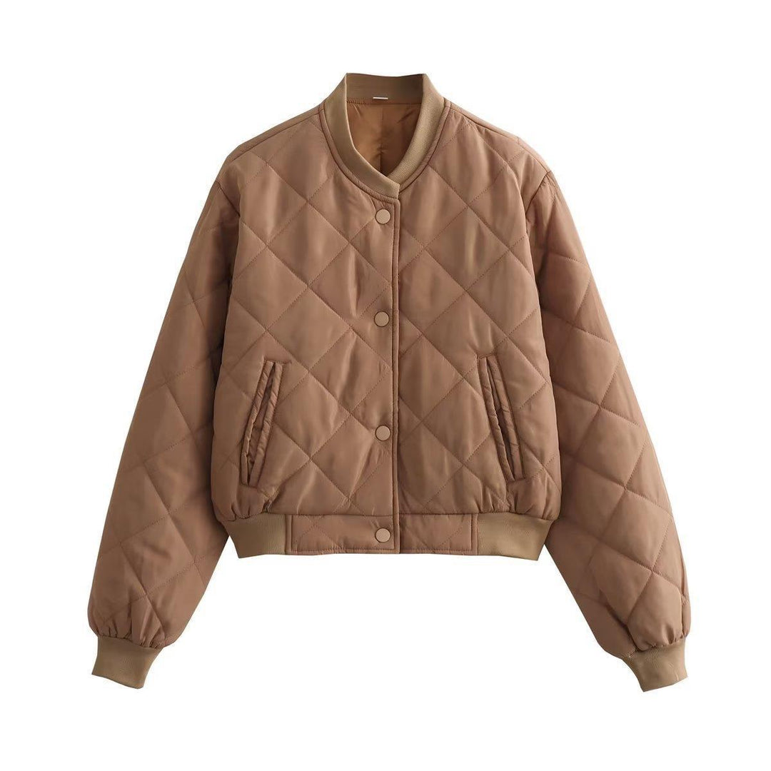 Damen gesteppte Übergangsjacke mit komfortablem Schnitt und praktischen Taschen Drune