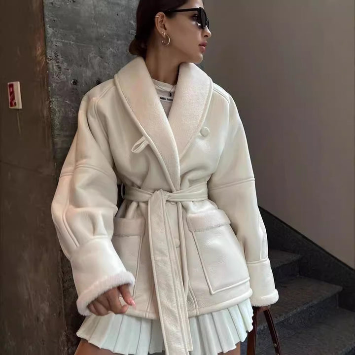 Damen Oversize Jacke mit hochwertiger Innenausstattung Drune