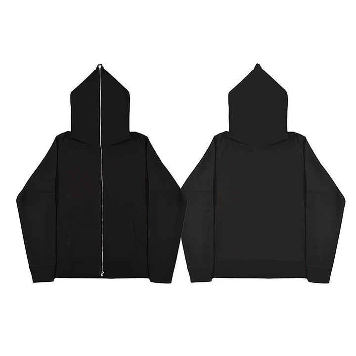 Unisex nan leichter Reißverschluss-Hoodie mit minimalistischer Nahtführung und ergonomischer Kapuze Drune
