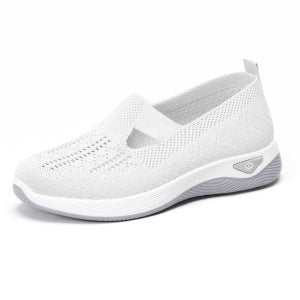 Damen nan leichte gestrickte Slipper mit orthopädischer Komfortsohle Drune