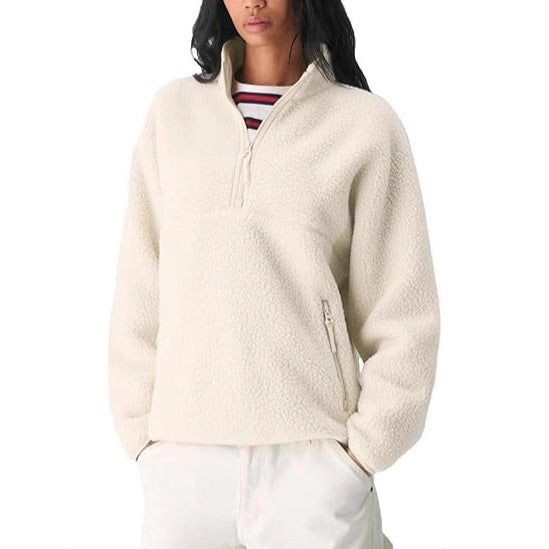 Damen Fleece-Pullover Drune