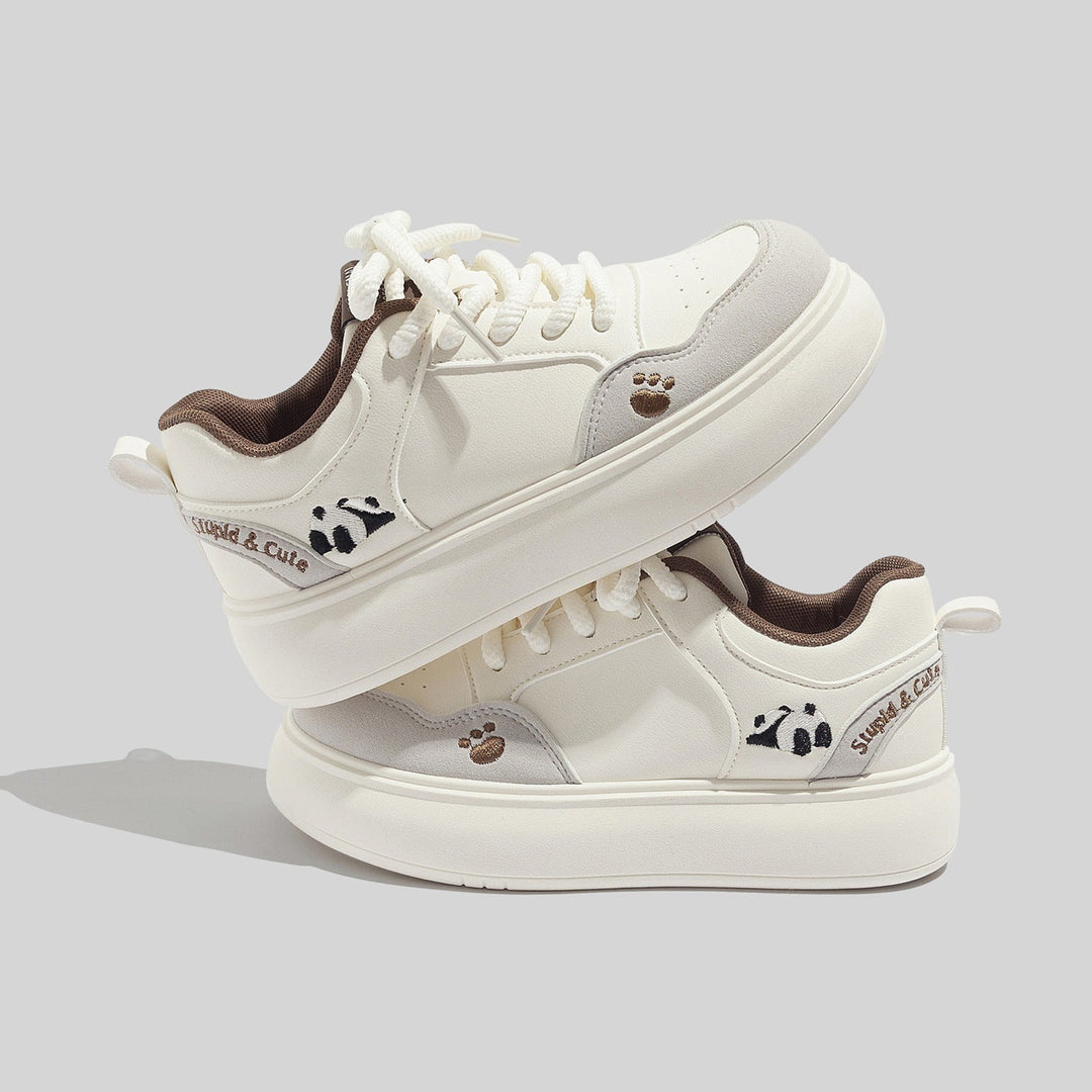 Damen Sneaker mit verspielten Tiermotiven und bequemer Dämpfung Drune
