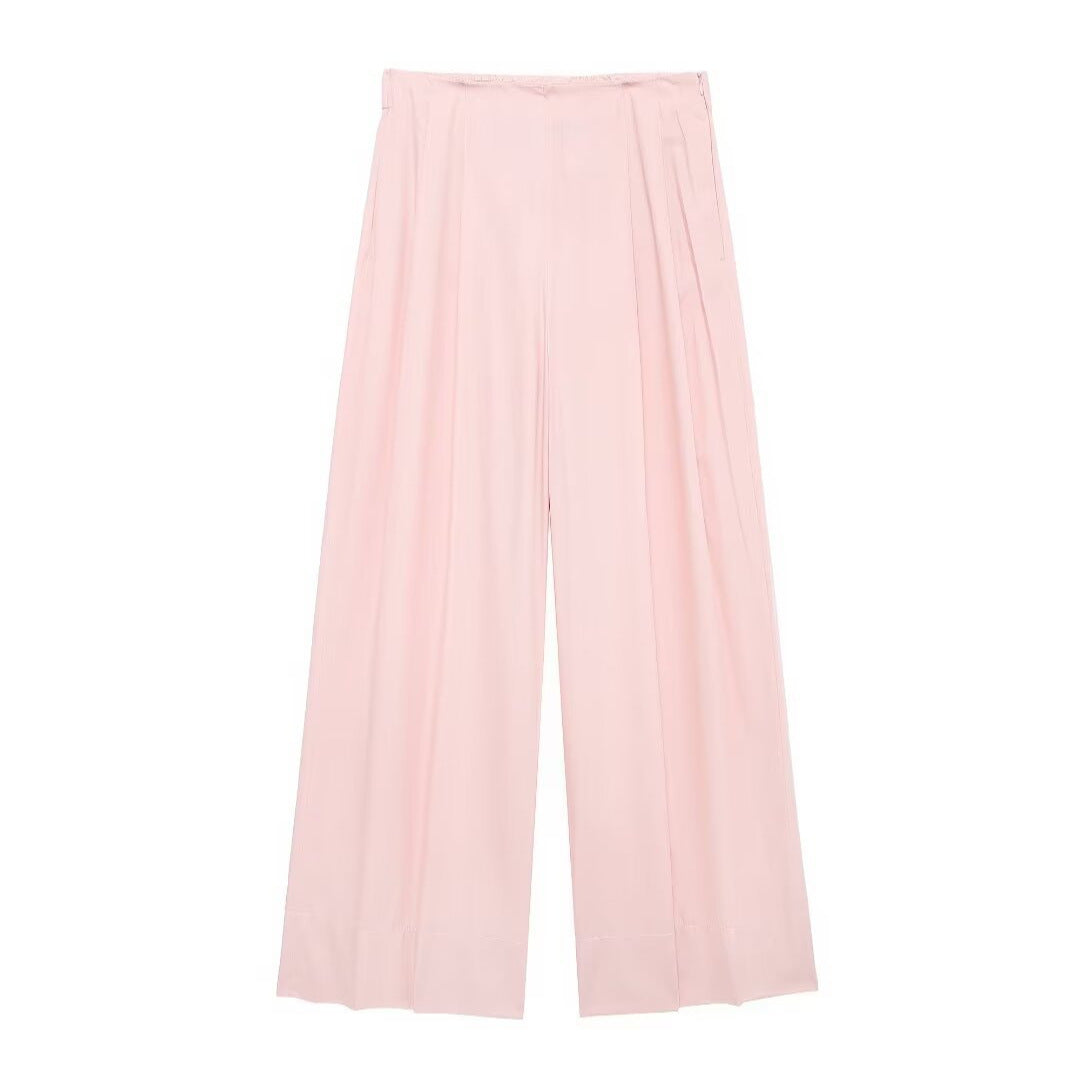 DruneMODE | Cardigan mit Schleifen-Dekoration Weste lange Hose Anzug