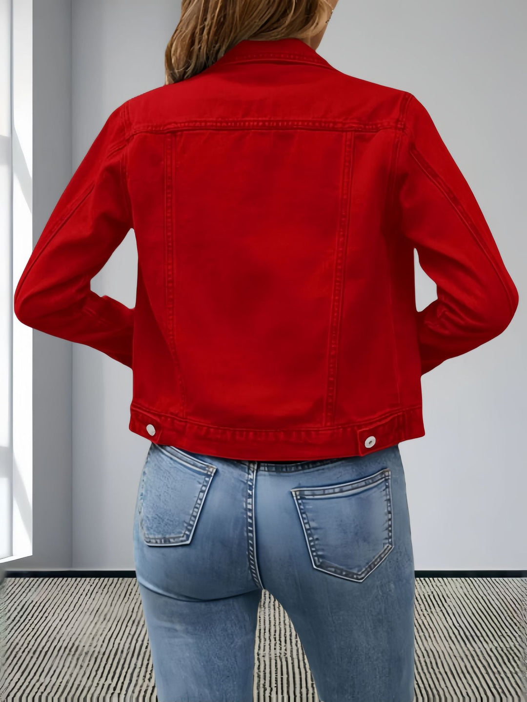 Damen Lässige Utility-Jacke mit strukturierten Details Drune