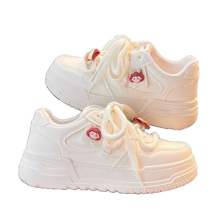 Damen Sportliche Sneaker mit dekorativen Tierapplikationen und dämpfender Sohle Drune