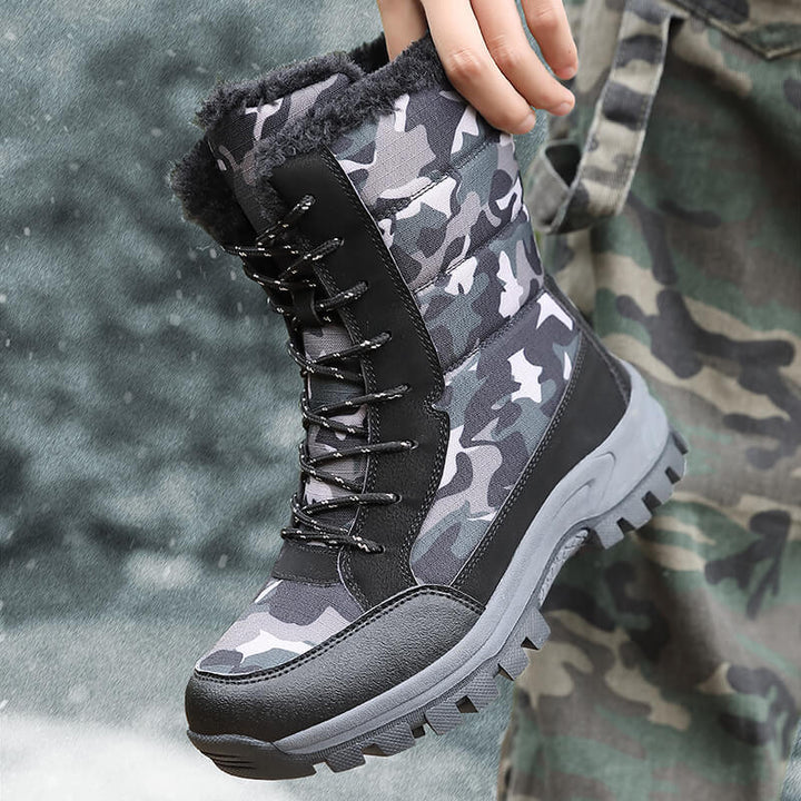 Damen Winterboots mit robustem Profil und isolierendem Futter Drune