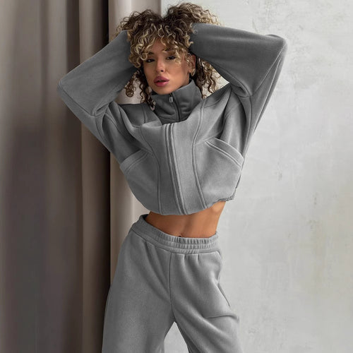 Damen bequemer und modischer Jumpsuit mit tiefem V-Ausschnitt Drune
