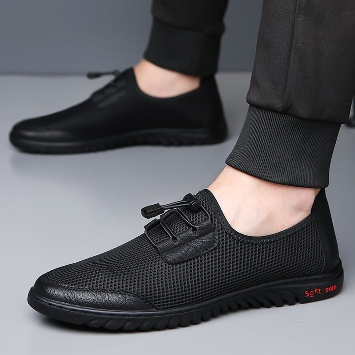 Herren Leichte Atmungsaktive Mesh Slip-On Sneaker mit Ergonomischer Passform Drune