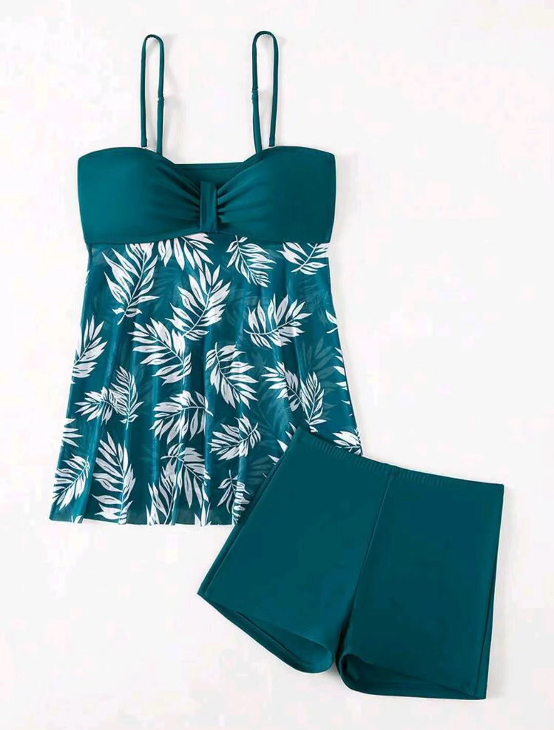 Damen Tankini-Set mit floralen Elementen Drune