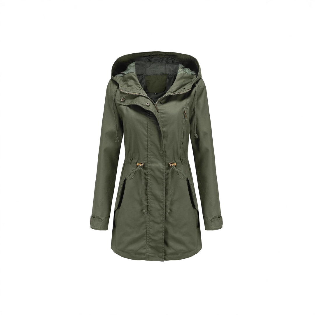 Damen Funktionsjacke mit verstellbarem Bund und Reißverschluss Drune
