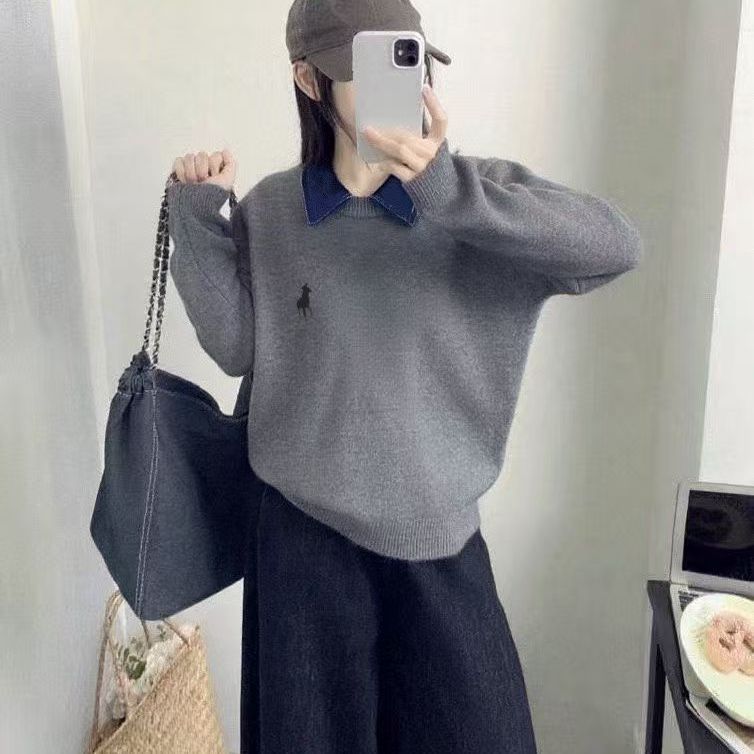 Damen legerer Pullover mit hochwertiger Strickstruktur Drune