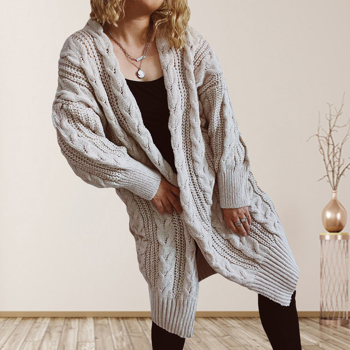 Damen Strickjacke im lässigen Oversized-Stil Drune