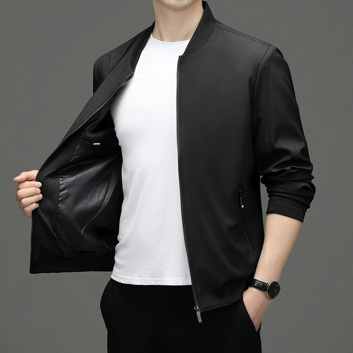 Herren sportliche Blousonjacke mit modernem Schnitt und funktionalen Details Drune