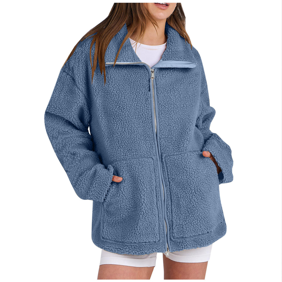 Damen Gemütlicher Fleece-Hoodie Drune
