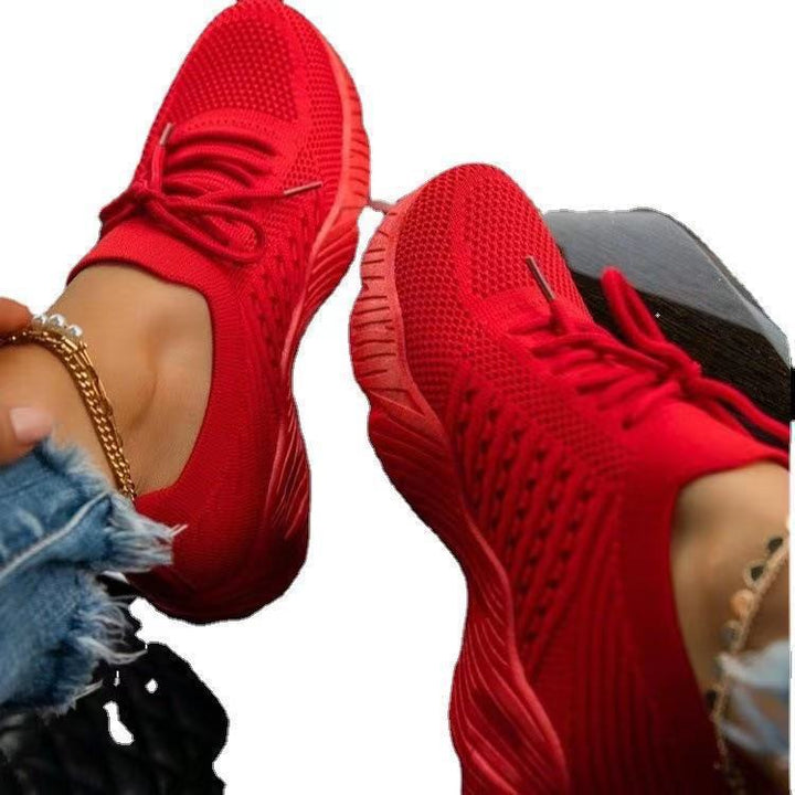 Damen Atmungsaktive Lauf- und Freizeitschuhe mit flexibler Sohle Drune