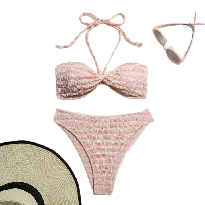 Damen Bikini-Set mit strukturierter Oberfläche Drune