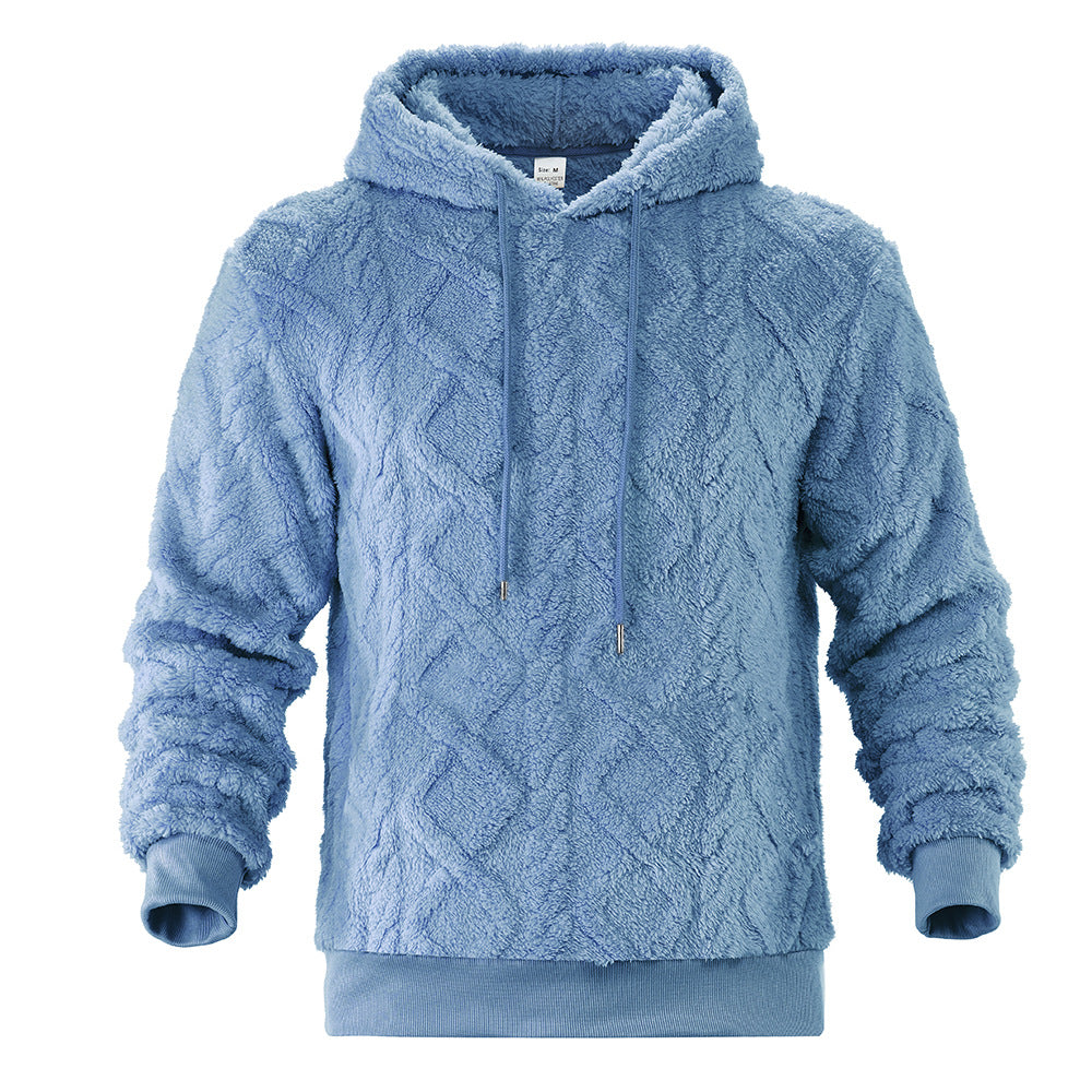 Damen Kuscheliger Fleece-Hoodie mit strukturiertem Design Drune