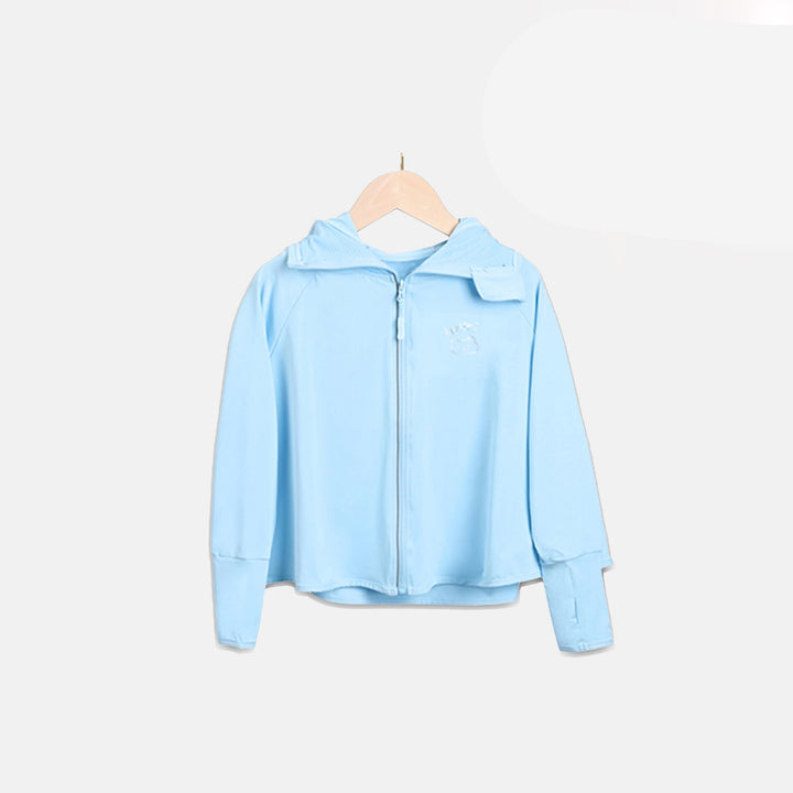 Damen Leichte UV-Schutz Outdoor-Jacke mit Kapuze Drune