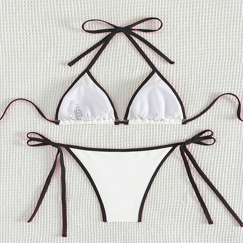 Damen Triangel-Bikini-Set mit verspieltem Bindesystem Drune