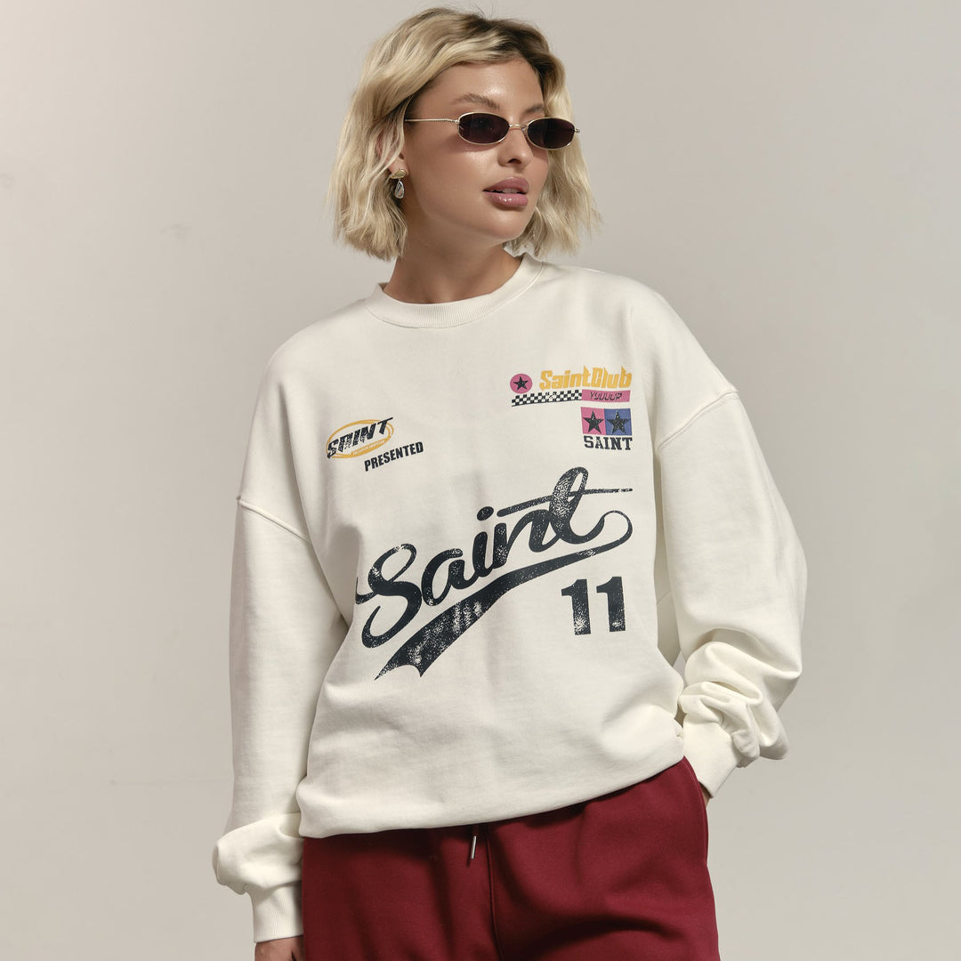 Damen lässige Sweatpants mit hohem Bund und weitem Schnitt Drune