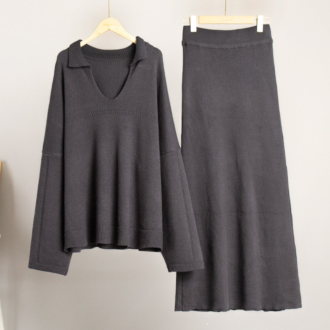 Damen Weicher Strickpullover mit modernem Lochmuster Drune