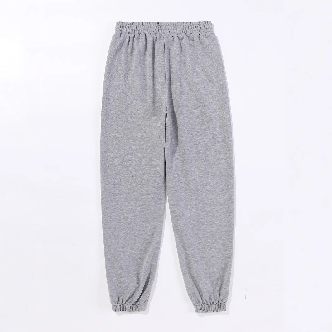 Damen bequeme Sweatpants mit trendigem Sonnenmotiv Drune
