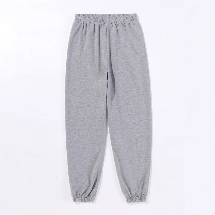 Damen bequeme Sweatpants mit trendigem Sonnenmotiv Drune