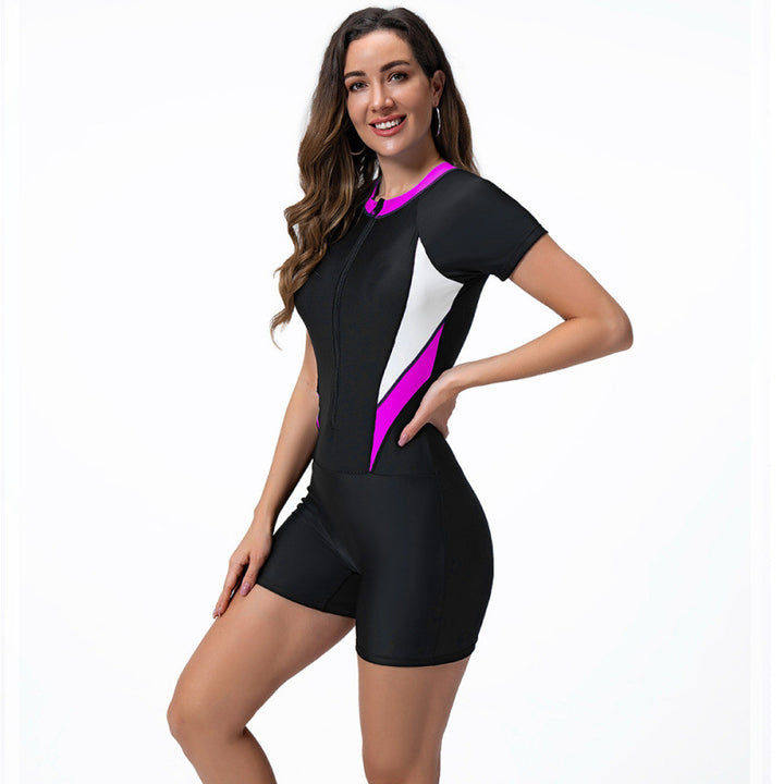 Damen Surfanzug mit kurzem Arm und sportlichem Schnitt Drune