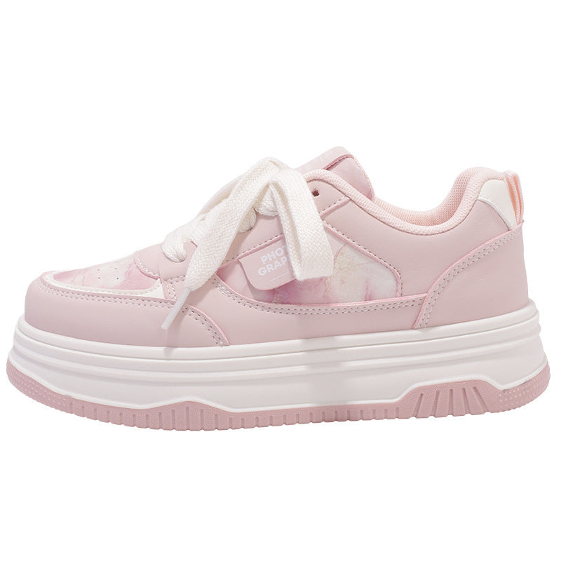 Damen Bequeme Sport Sneakers mit modischem Design und dämpfender Sohle Drune