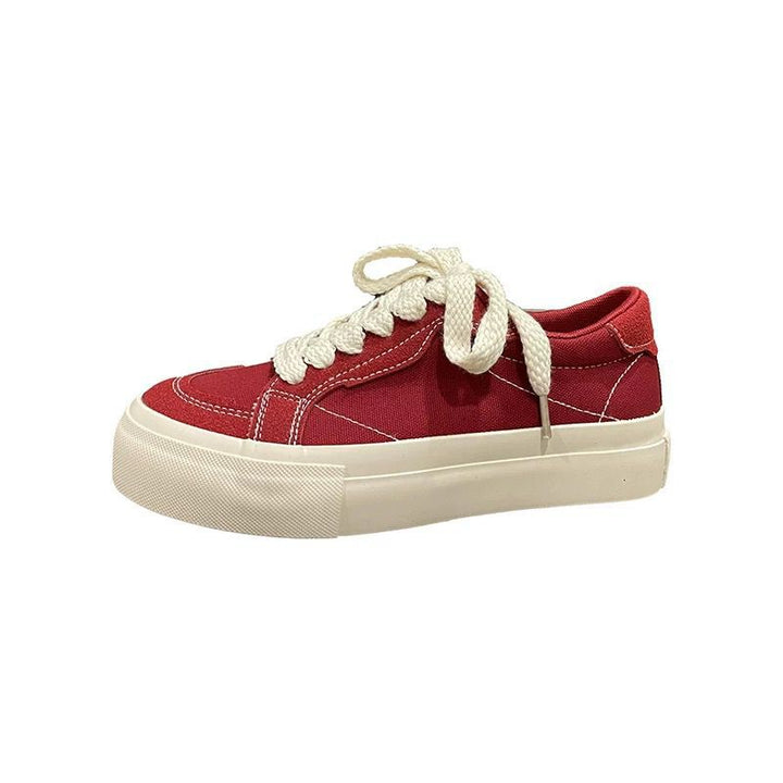 Damen Sportliche Sneakers mit weichem Veloursleder und robustem Elastikverschluss Drune