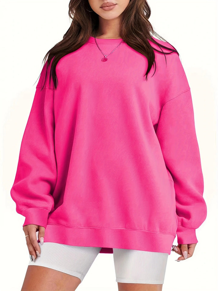 Damen Oversized Sweatshirt mit lässigem Schnitt Drune