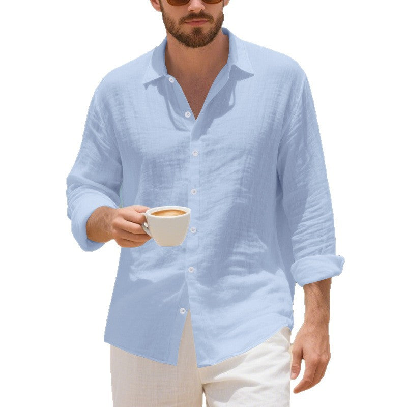 Herren Leichtes und atmungsaktives Sommerhemd Drune