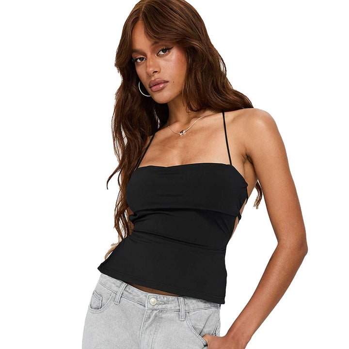 Damen lässiges Trägershirt mit hochwertigem Material und modischem Schnitt Drune
