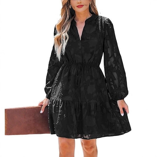 Damen Casual Kleid Drune