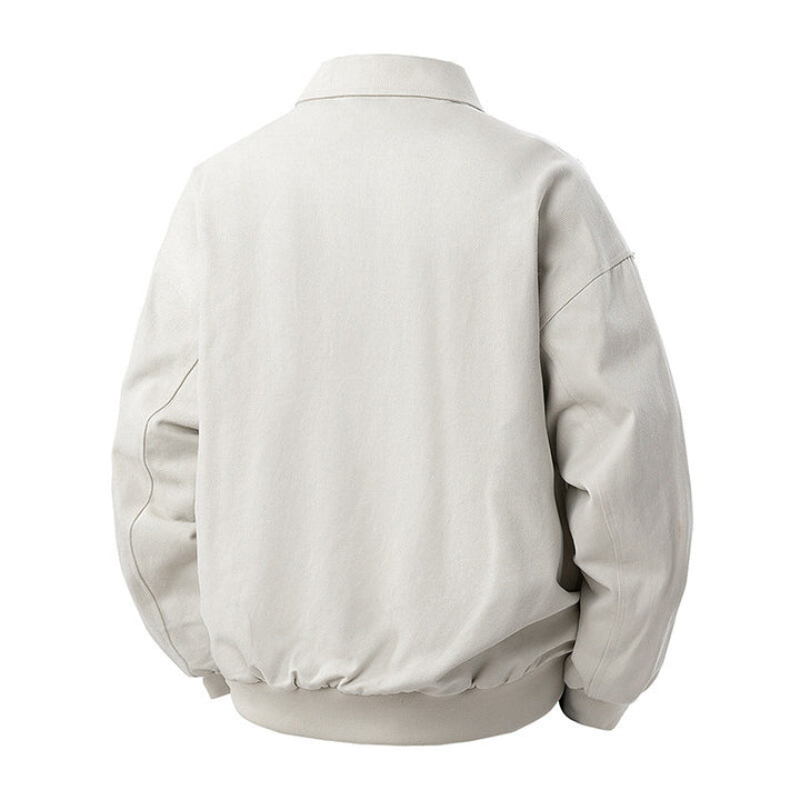 Damen modische Übergangsjacke mit elastischen Bündchen und praktischen Taschen Drune