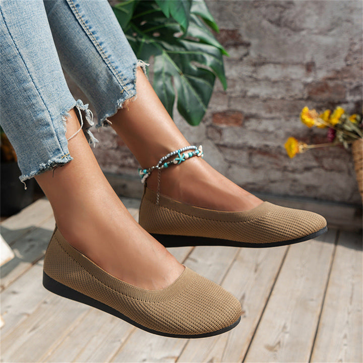 Drune Ballerinas | Modische orthopädische Schuhe mit niedrigem Absatz für Frauen
