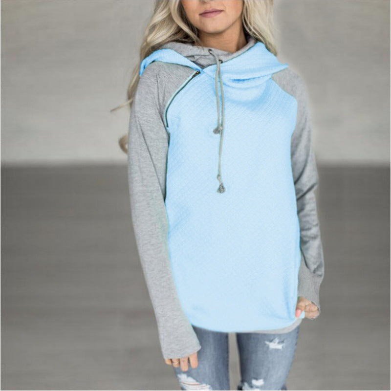 Damen Sportlicher Kapuzenpullover mit atmungsaktivem Design und lässigem Schnitt Drune