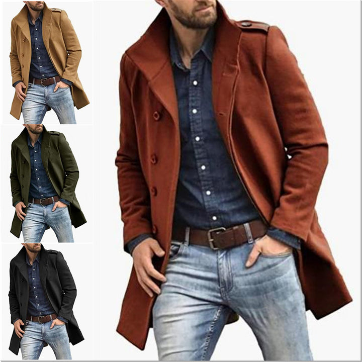 Herren modischer Mantel Drune