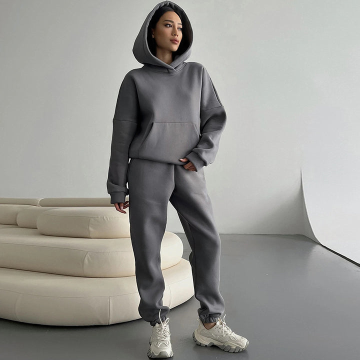 Damen Comfort-Wellness-Hoodie-Set Drune