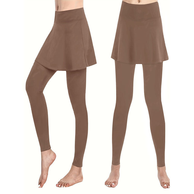 Damen Leggings mit integrierter Skirtschnitt Drune