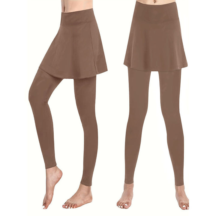 Damen Leggings mit integrierter Skirtschnitt Drune
