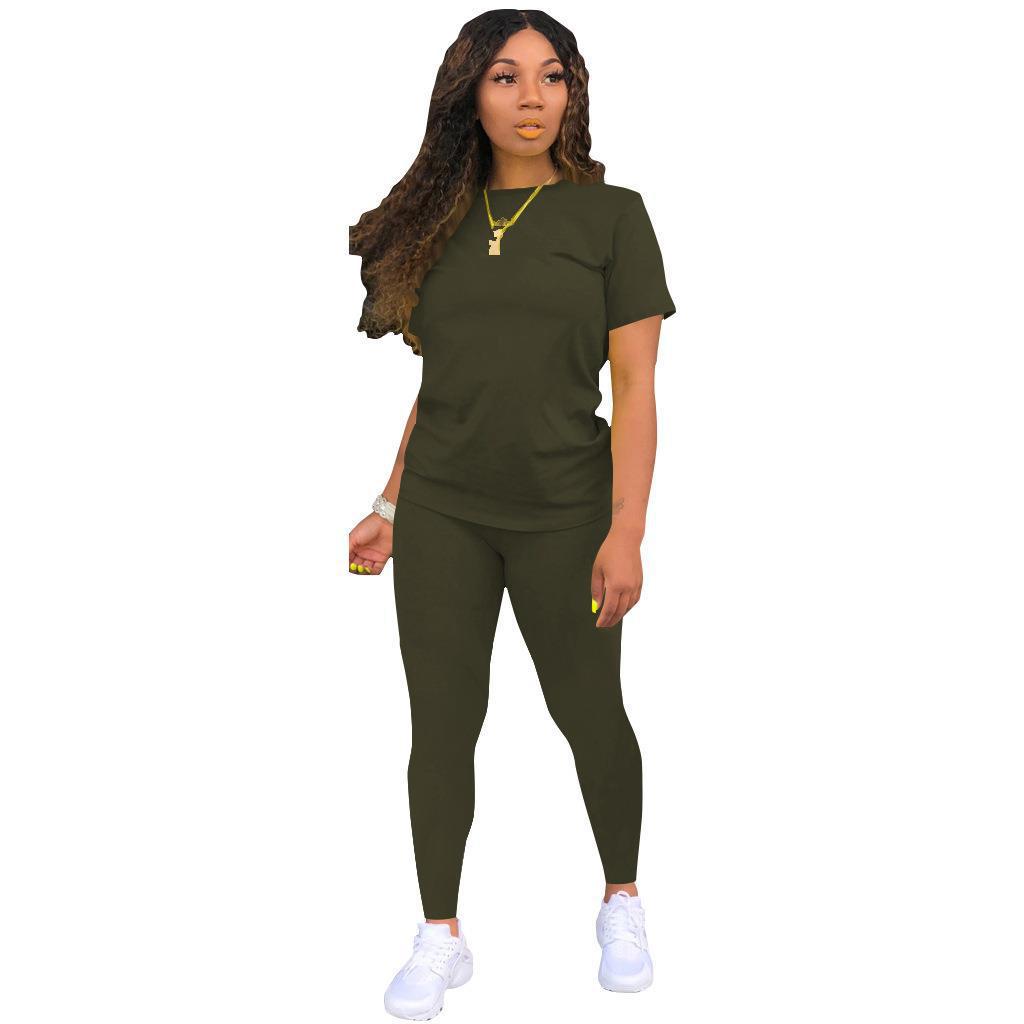 Damen Sportset mit T-Shirt und Leggings Drune