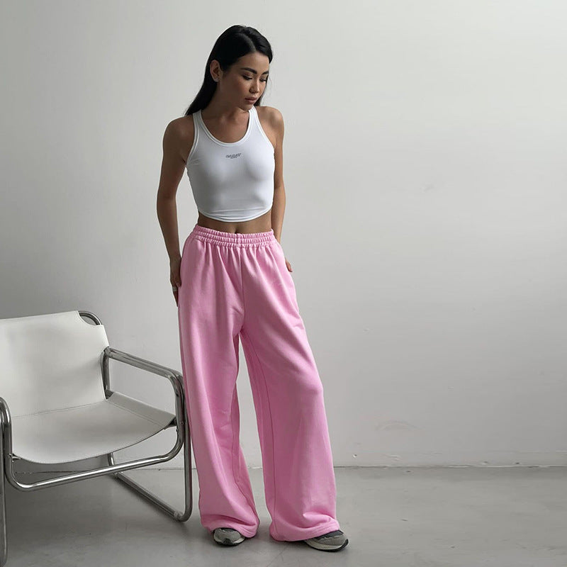 Damen lässige weite Sweatpants Drune